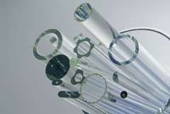 Glass tubes and rods